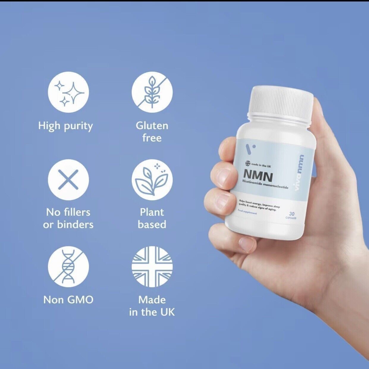 New Pure NMN | 500mg Capsules