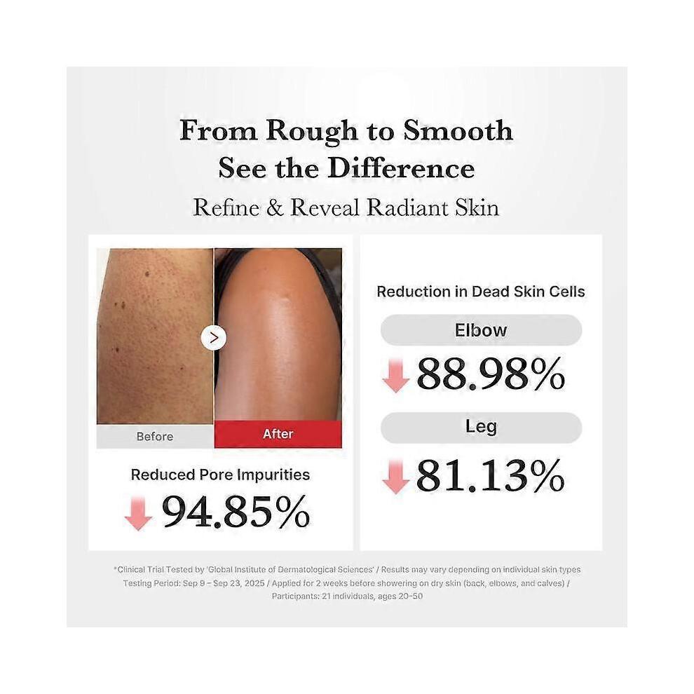 (2set)Hypochlorous Acid Rice Peel Shot For Face Body Gentle Exfoliating Serum for Dead Skin Cells Pore Care Blackheads Excess Sebum Control