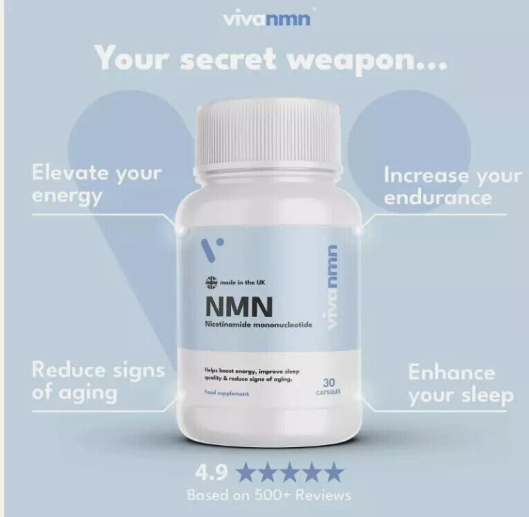 New Pure NMN | 500mg Capsules