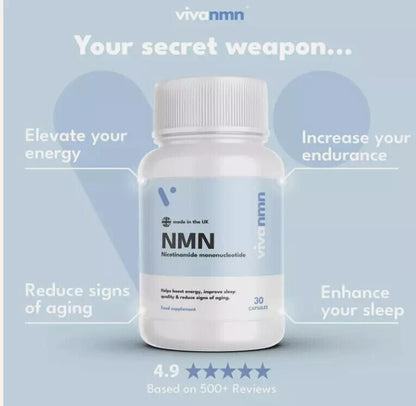 New Pure NMN | 500mg Capsules
