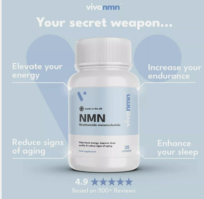 New Pure NMN | 500mg Capsules